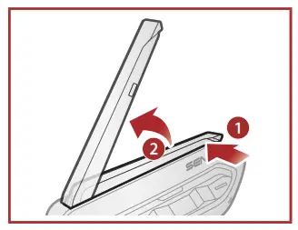 SENA SRL EXT Motorcycle MESH and Bluetooth Communication System- Antenna
