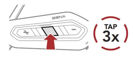 SENA SRL EXT Motorcycle MESH and Bluetooth Communication System- Bluetooths