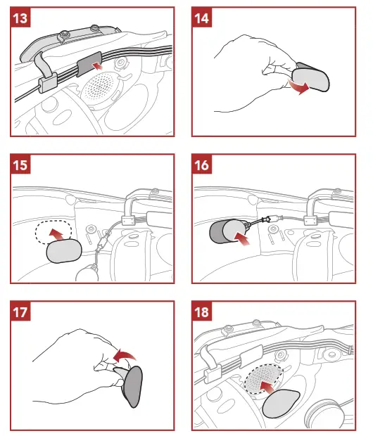 SENA SRL EXT Motorcycle MESH and Bluetooth Communication System- fig2