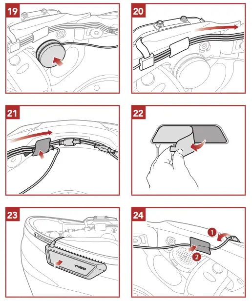 SENA SRL EXT Motorcycle MESH and Bluetooth Communication System- fig5