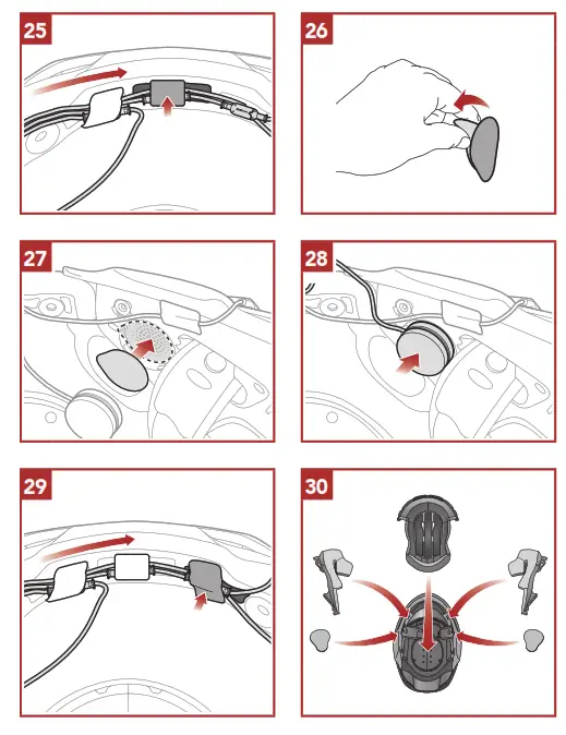 SENA SRL EXT Motorcycle MESH and Bluetooth Communication System- fig6