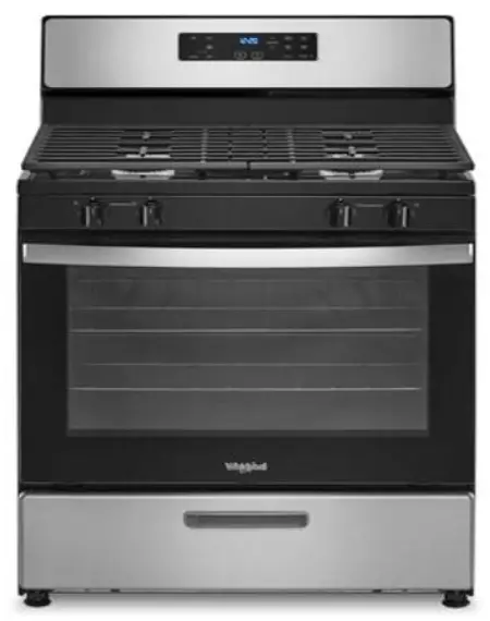 Whirlpool WFG505M0MS 5-Burner Freestanding Gas Range