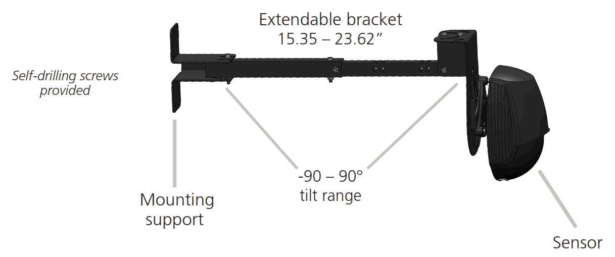 BEA Americas IS40 Universal Mounting Bracket - Fig