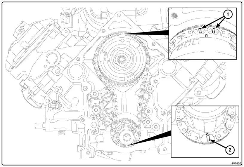 DODGE-Timing-Chain-and-Sprockets-FIG-8