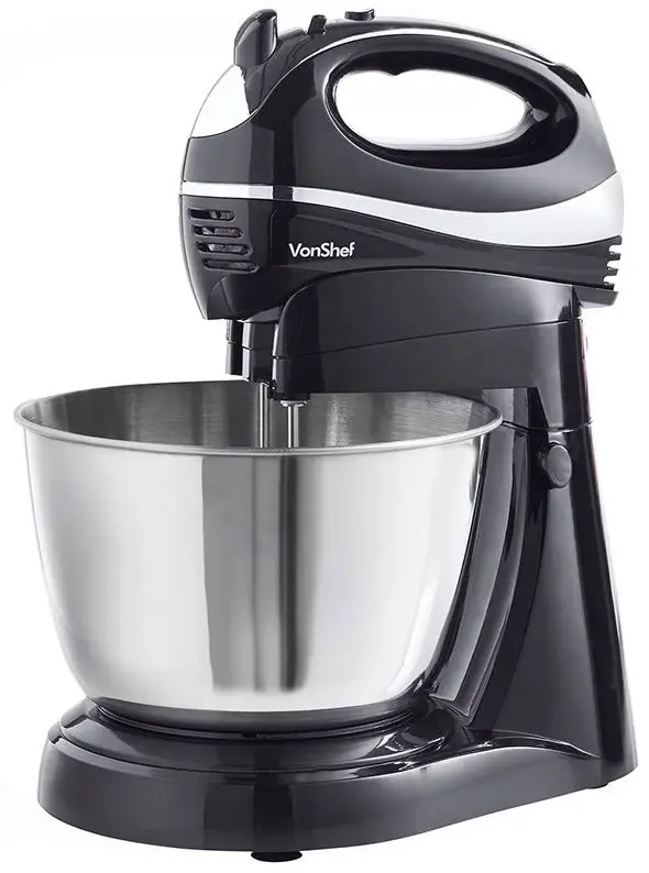 VonHaus 2013230 Red Hand and Stand Mixer