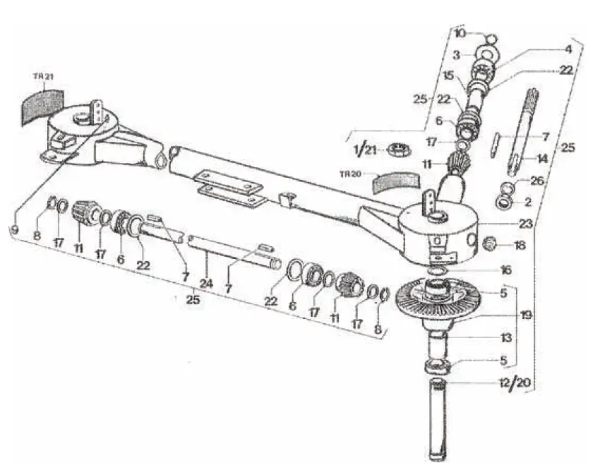 BRABER EQUIPMENT BE-TR300 Combination Tedder Rake FIG (19)