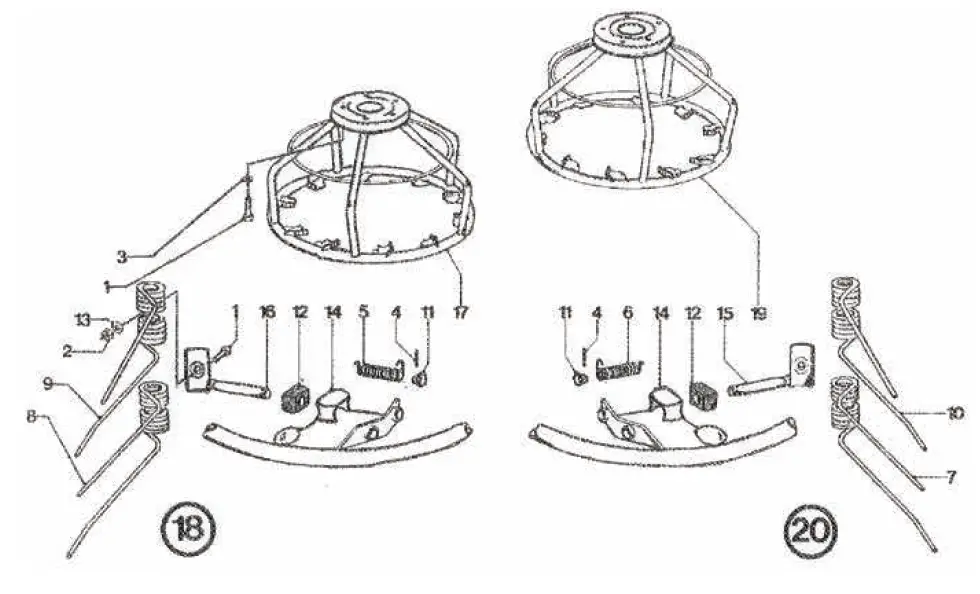 BRABER EQUIPMENT BE-TR300 Combination Tedder Rake FIG (20)