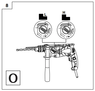 HIKOKI D13VB3 Corded Drilling Machine-fig9