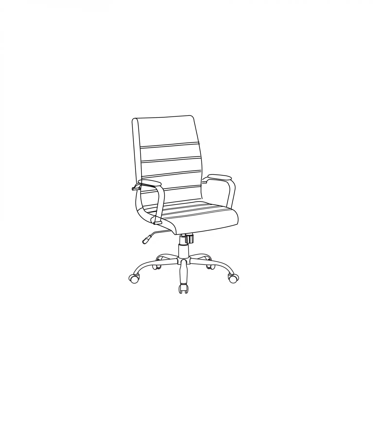 Belnick Leather Executive Swivel Chair Instructions