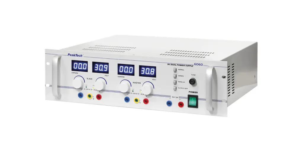Peaktech 6060 Regulated Double Laboratory Power Supply User Manual Peaktech 6060 Regulated Double Laboratory Power Supply User Manual