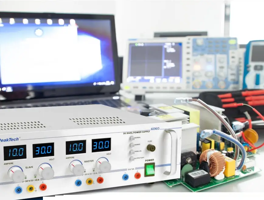 PeakTech 6060 Regulated Double Laboratory Power Supply