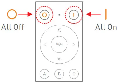 LETCH RC4 BLE Bluetooth LED Remote - FIG 10