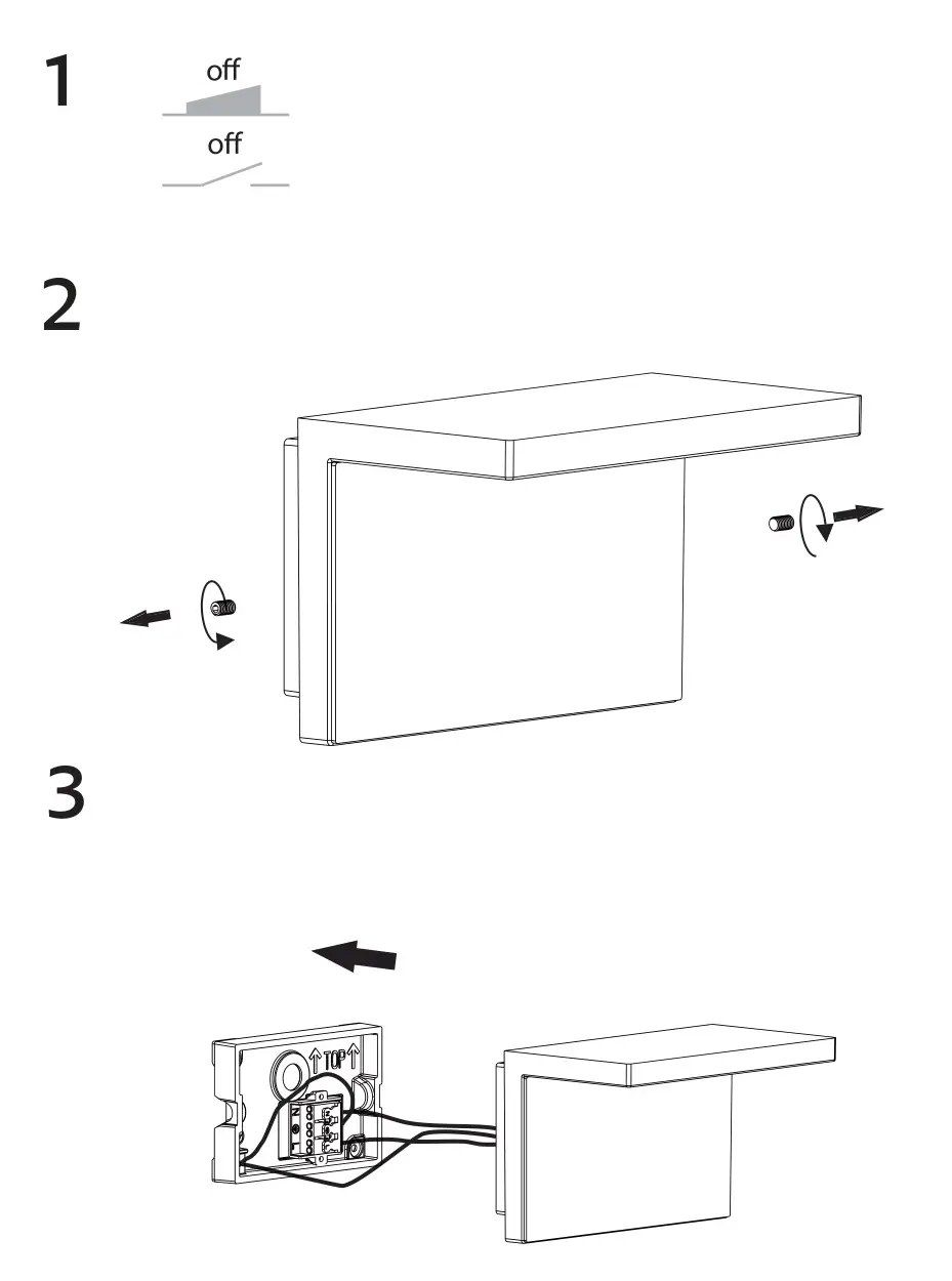 panlux PN42300005 NATURA N LED Wall Garden Lamp - Figure 1,2,3
