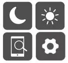 BAUHN Smart Watch with Sleep Tracking User Guide - Shortcut menu