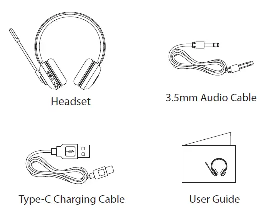 TZS 22BF08 Stereo Wireless Headset-1