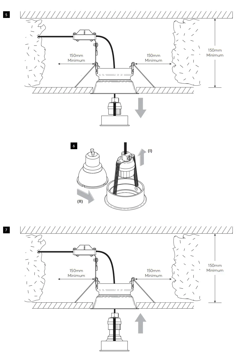 astro 124900 Series Minima Square Adjustable Matt White - FLAMMABLE 4