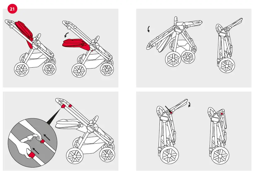 ABC DESIGN Samba 2in1 Pushchair with Carrycot-14