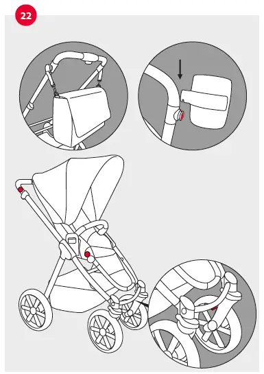 ABC DESIGN Samba 2in1 Pushchair with Carrycot-15