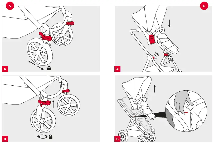 ABC DESIGN Samba 2in1 Pushchair with Carrycot-3