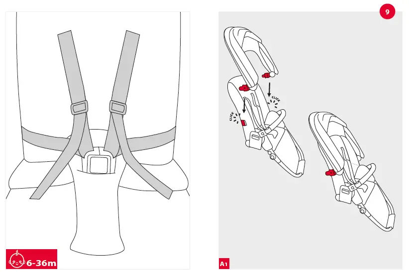 ABC DESIGN Samba 2in1 Pushchair with Carrycot-6