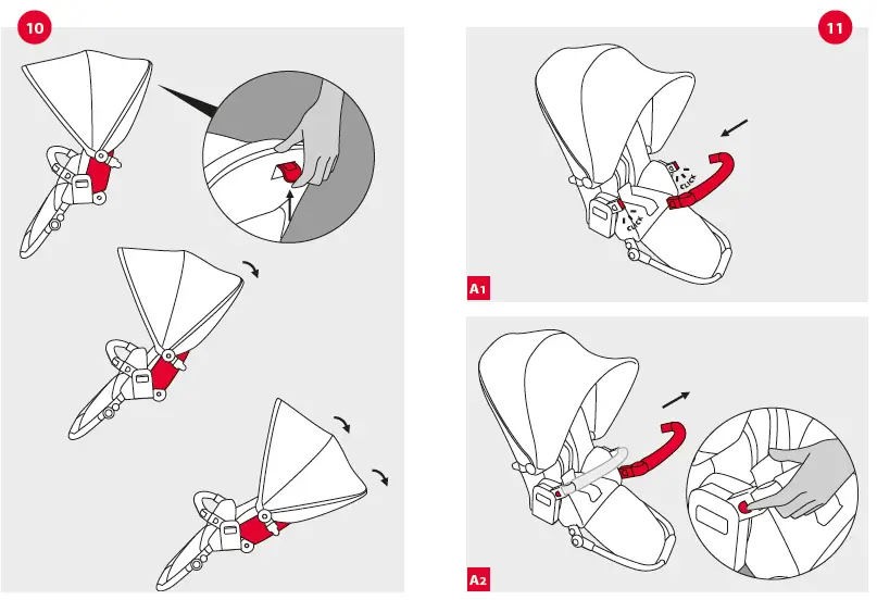 ABC DESIGN Samba 2in1 Pushchair with Carrycot-8