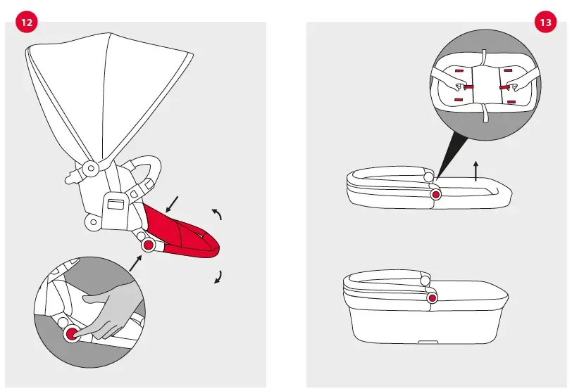 ABC DESIGN Samba 2in1 Pushchair with Carrycot-9