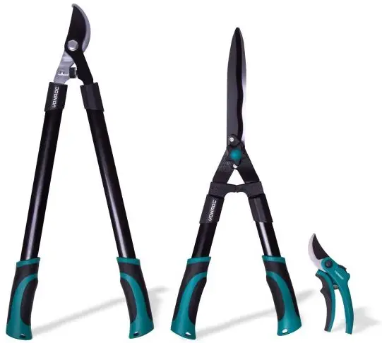 VONROC GC501XX Garden Cutting Tool Set