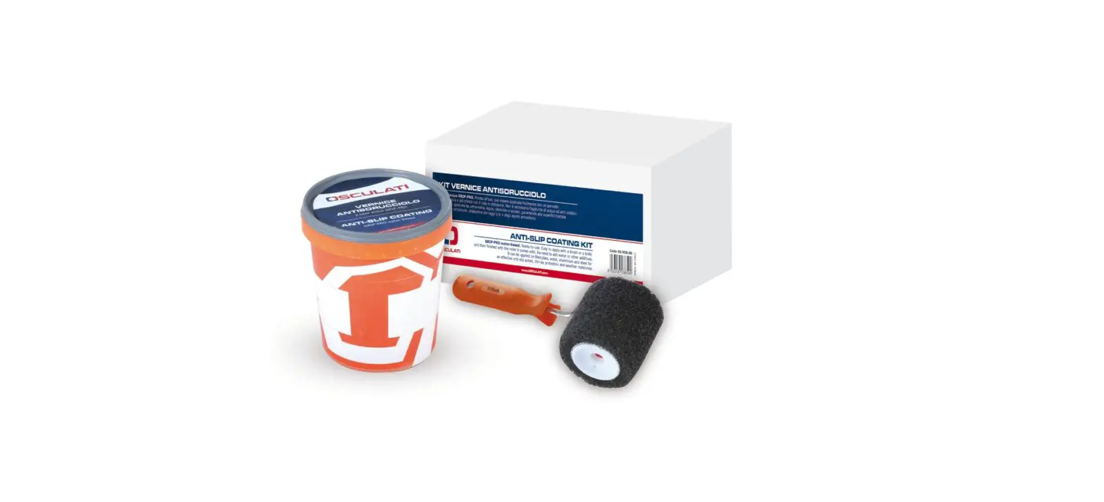 Osculati 65.950.00 Grip-pro Water-based Anti-slip Coating Kit Instructions Osculati 65.950.00 Grip-pro Water-based Anti-slip Coating Kit Instructions