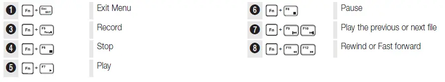 Samsung VG-KBD2000 Wireless Keyboard - 3
