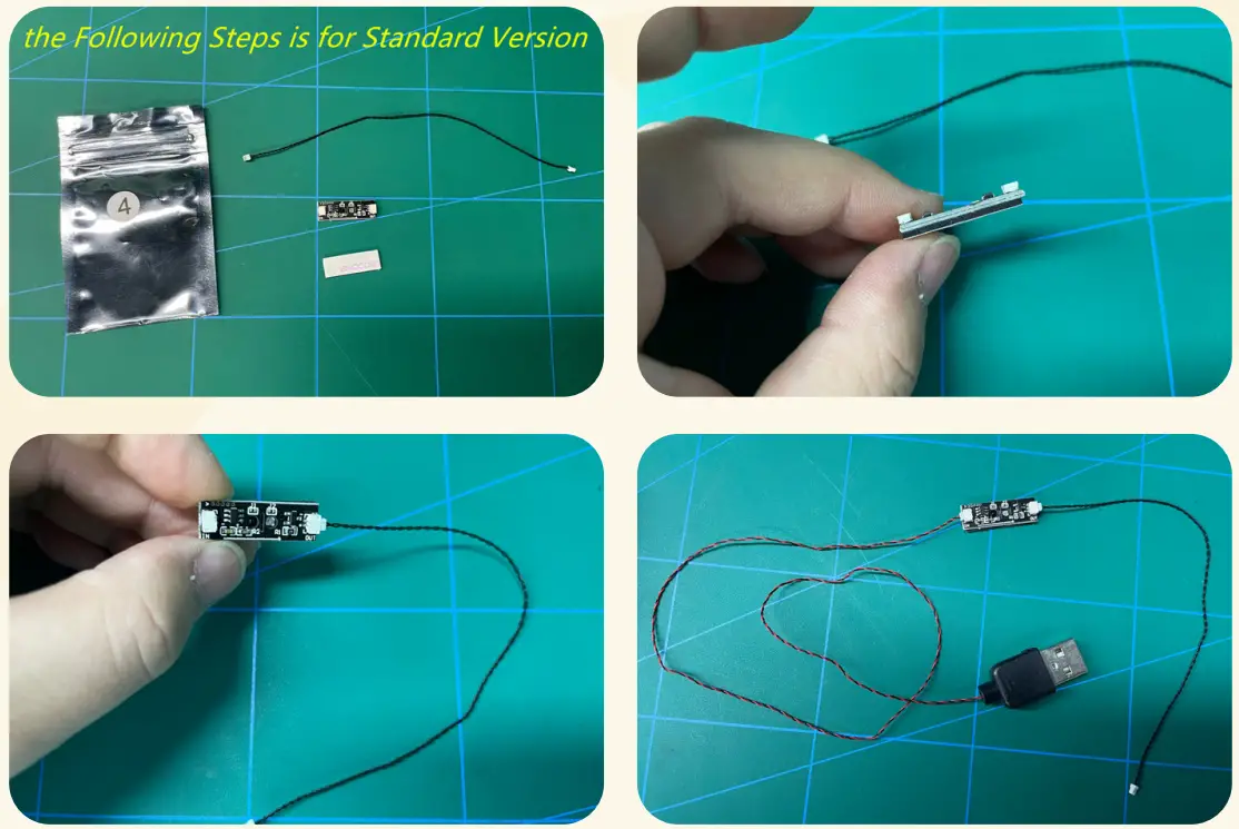 GAME OF BRICKS 76165 Light Kit for Iron Man Helmet - 6