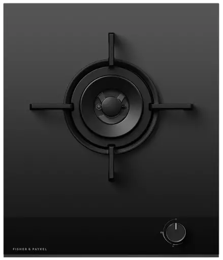 FISHER PAYKEL CG451DNGGB4 45cm LPG Gas on Glass Hob-