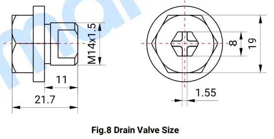SmartGen HT40N Engine Water Heater-Panel Indication6
