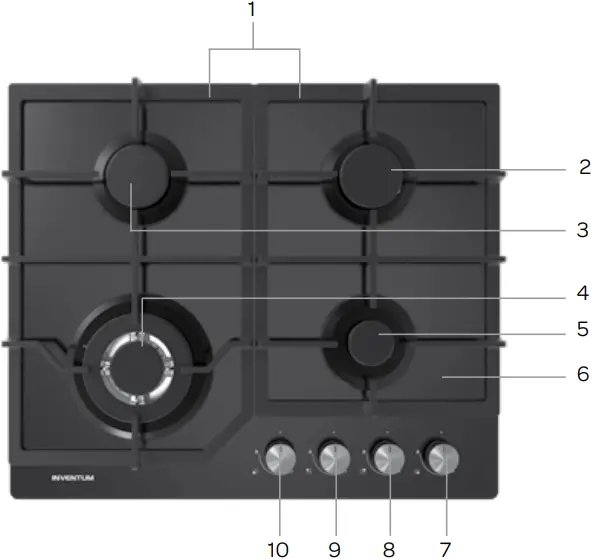 IKG6024WGGL - appliance description