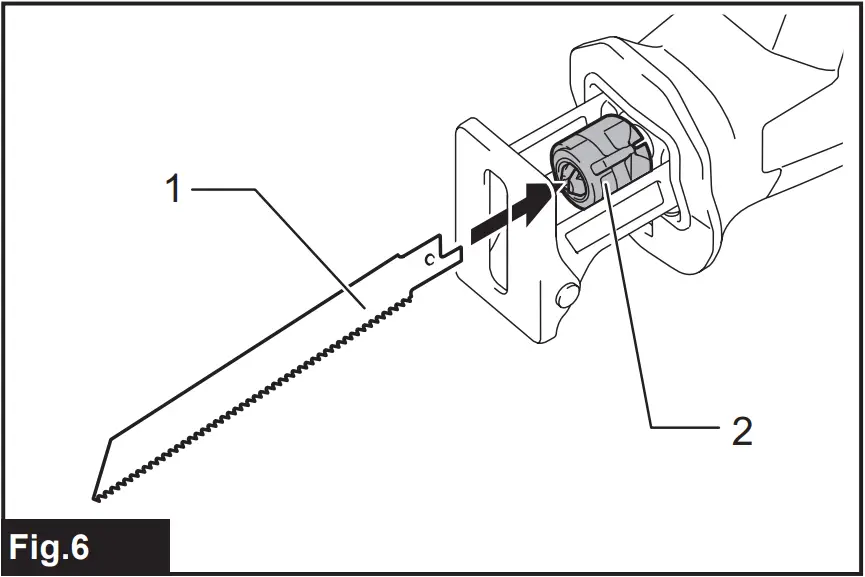 makita XRJ08 - Fig.6