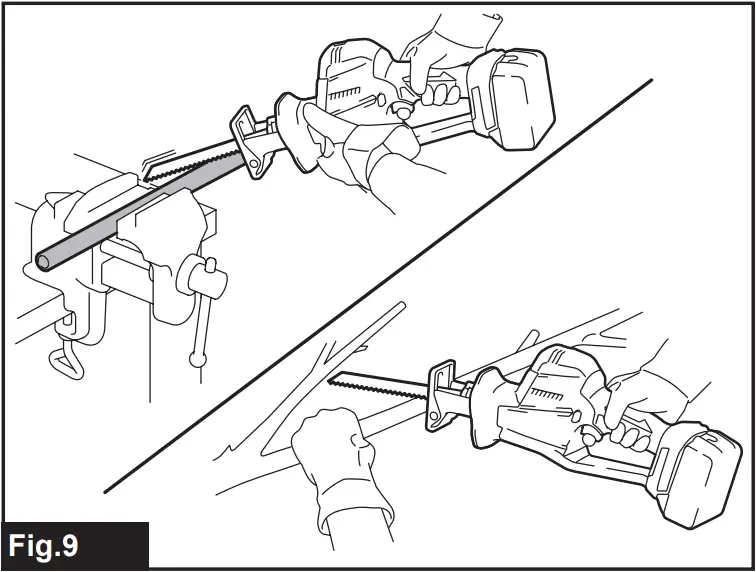 makita XRJ08 - Fig.9