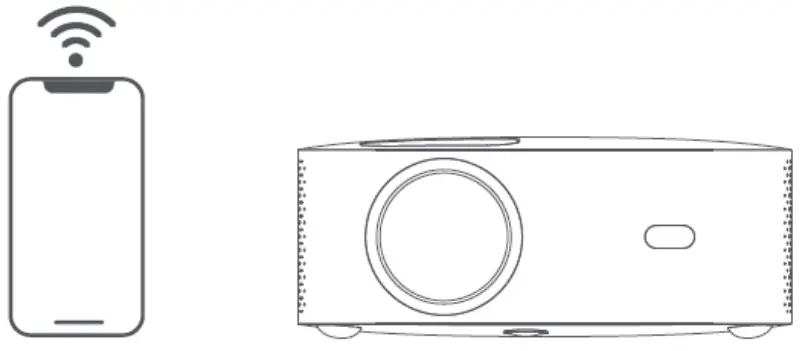Alza WANBO X1 Mini Projector - fig 14