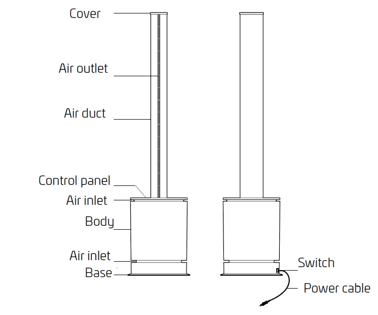 CANVAC-CFK3301V-Tower-Fan-fig-1