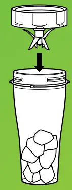 NINJA BN300WMC Nutri-Blender 700 Watt Personal Blender - Fig 1