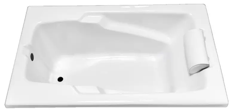 Laurel Mountain 3660JT528 60 Inch x 36 Inch Drop-In Acrylic Soaking Tub