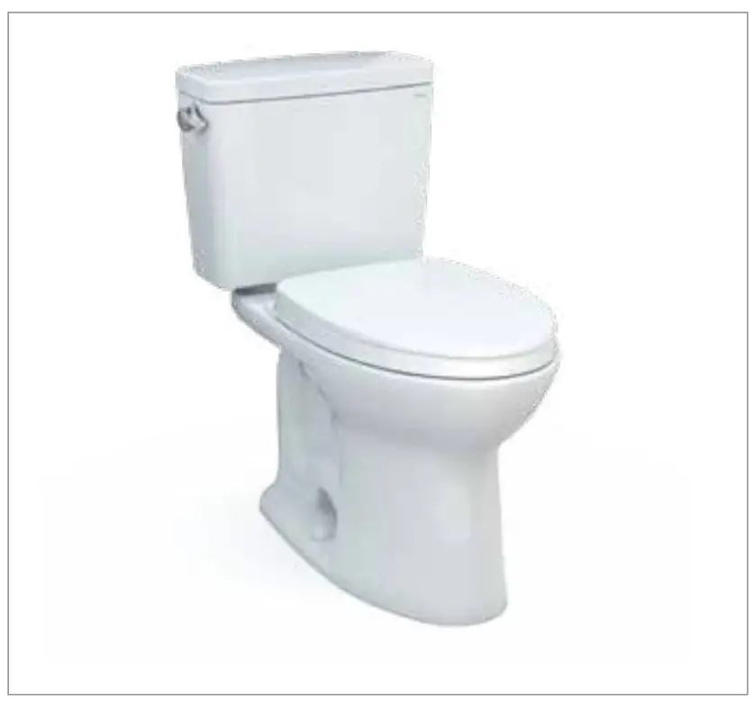 TOTO MS776124CEFG Drake Two-Piece Toilet