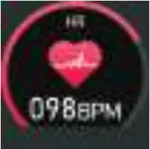 TECHMADE SN81 TM-KOSMOS-METS Smartwatch User Manual - Heart rate