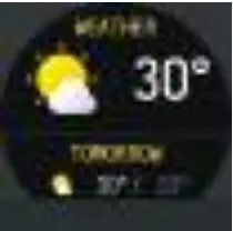 TECHMADE SN81 TM-KOSMOS-METS Smartwatch User Manual - Weather