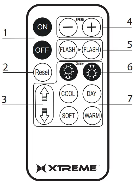 XTREME XLB7-1023 Multi-White LED Light -