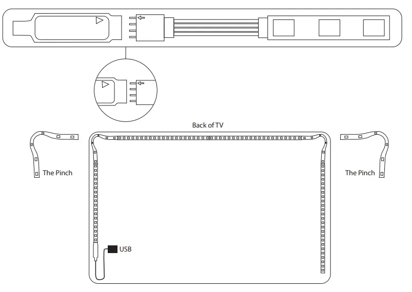 XTREME XLB7-1023 Multi-White LED Light - illustrated below