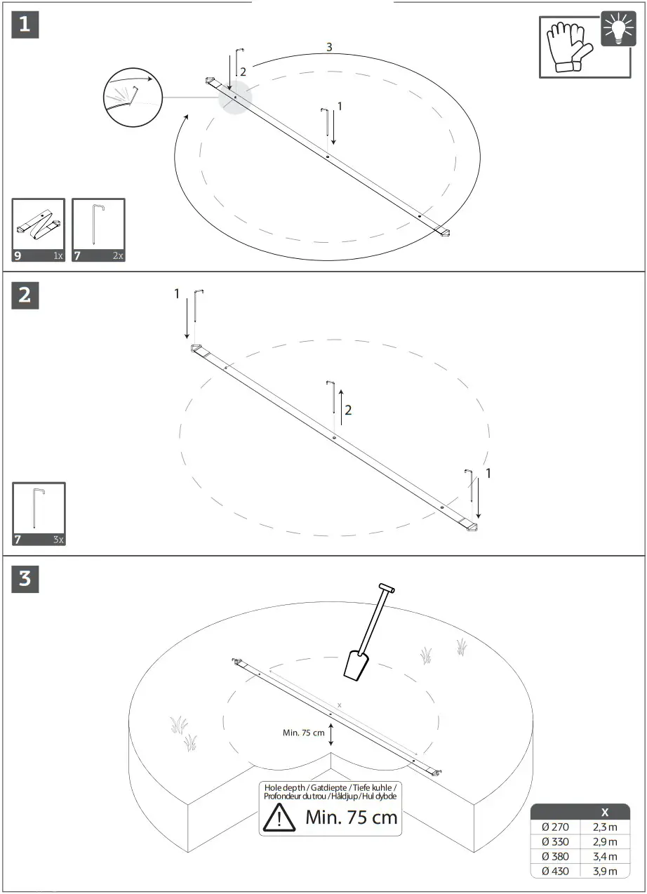 BERG Champion InGround Trampoline - FIGURE 4