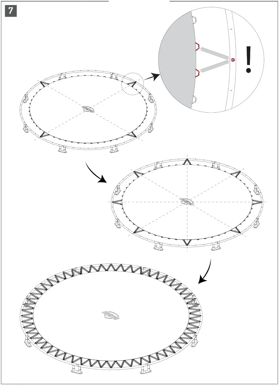 BERG Champion InGround Trampoline - FIGURE 6