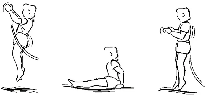 BERG Champion InGround Trampoline - Seat drop