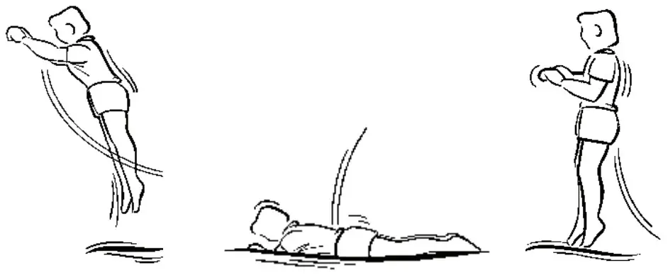 BERG Champion InGround Trampoline - Stomach jumps