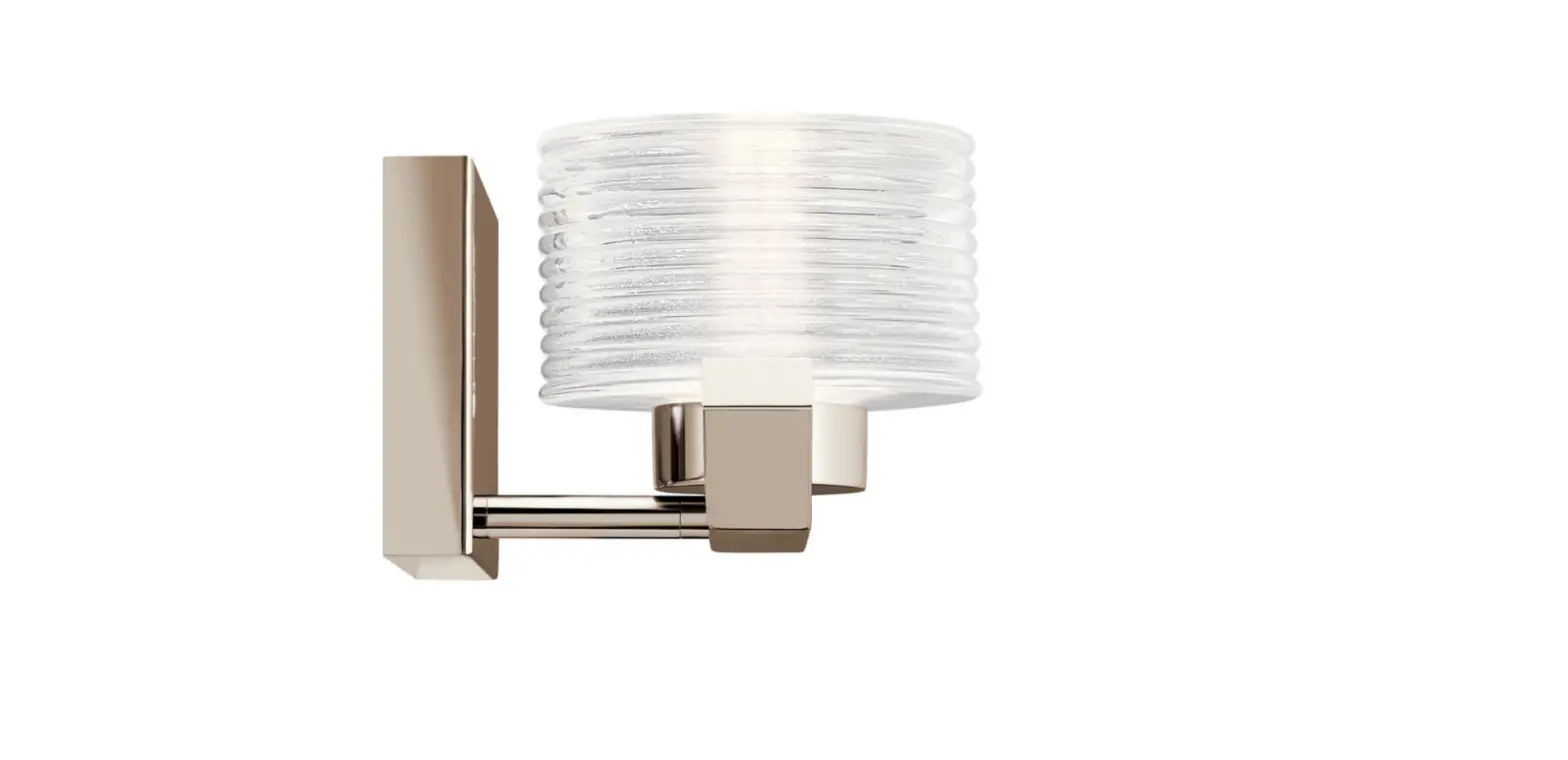 Kichler 44349pnled 1-light Polished Nickel Modern-contemporary Led Wall Sconce Instruction Manual