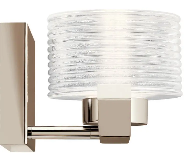 KICHLER-44349PNLED-1-Light-Polished-Nickel-Modern-Contemporary-LED-Wall-Sconce-PRODUCT